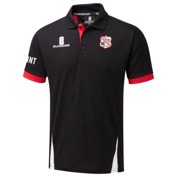 Blade Polo Shirt : Black/Red/White